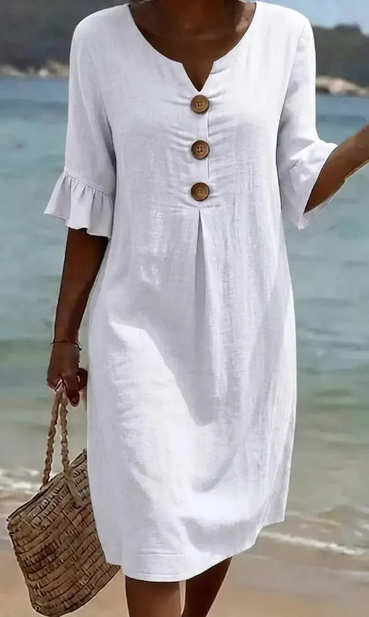Radmila™ | Textured Long Sleeve Dress