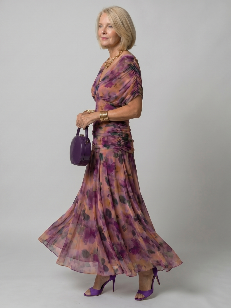 Quirine™ | Flow Midi Dress