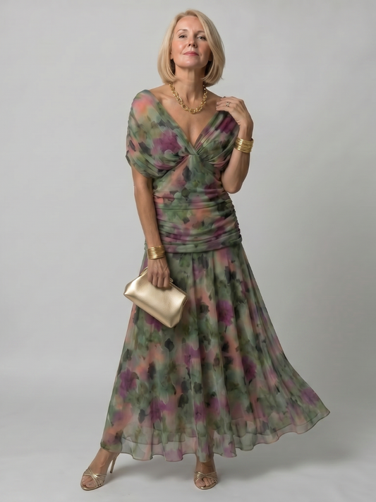 Quirine™ | Flow Midi Dress
