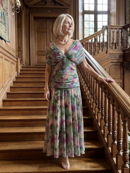 Quirine™ | Flow Midi Dress