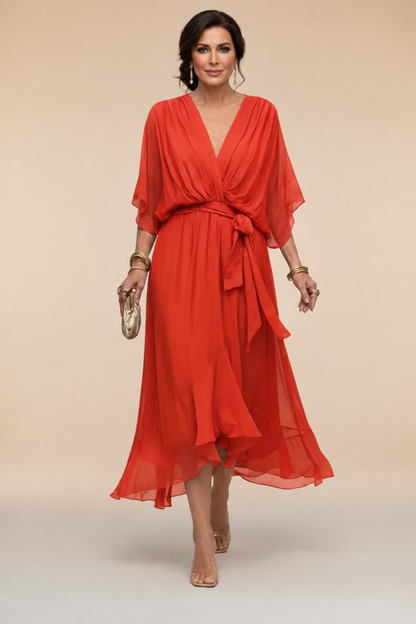 Monica | V-neck dress