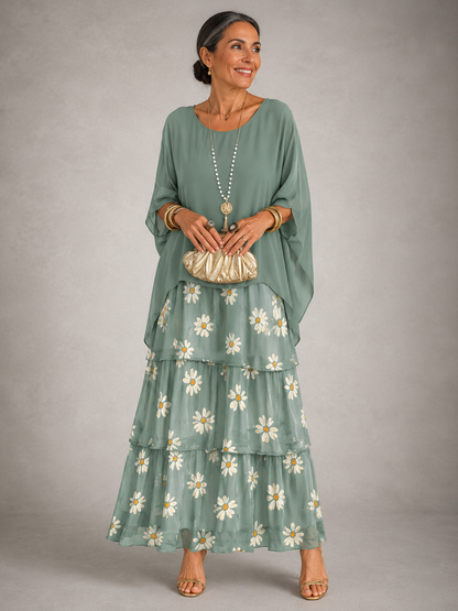 Lara™ | Elegant Flowing Maxi Dress