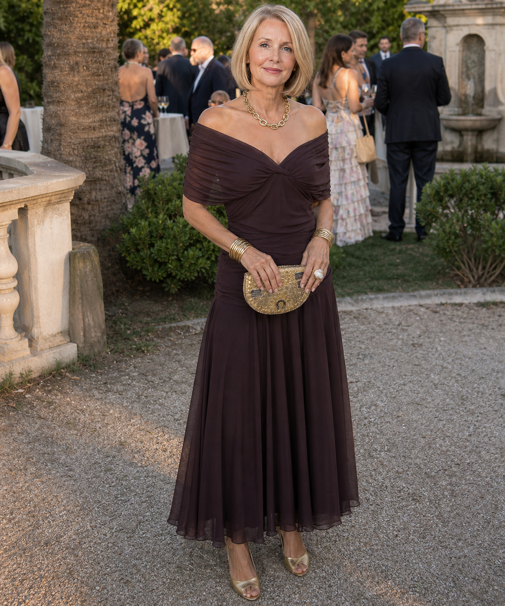 Quirine™ | Flow Midi Dress
