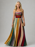 Silvana™ | Effortless Strapless A-Line Dress