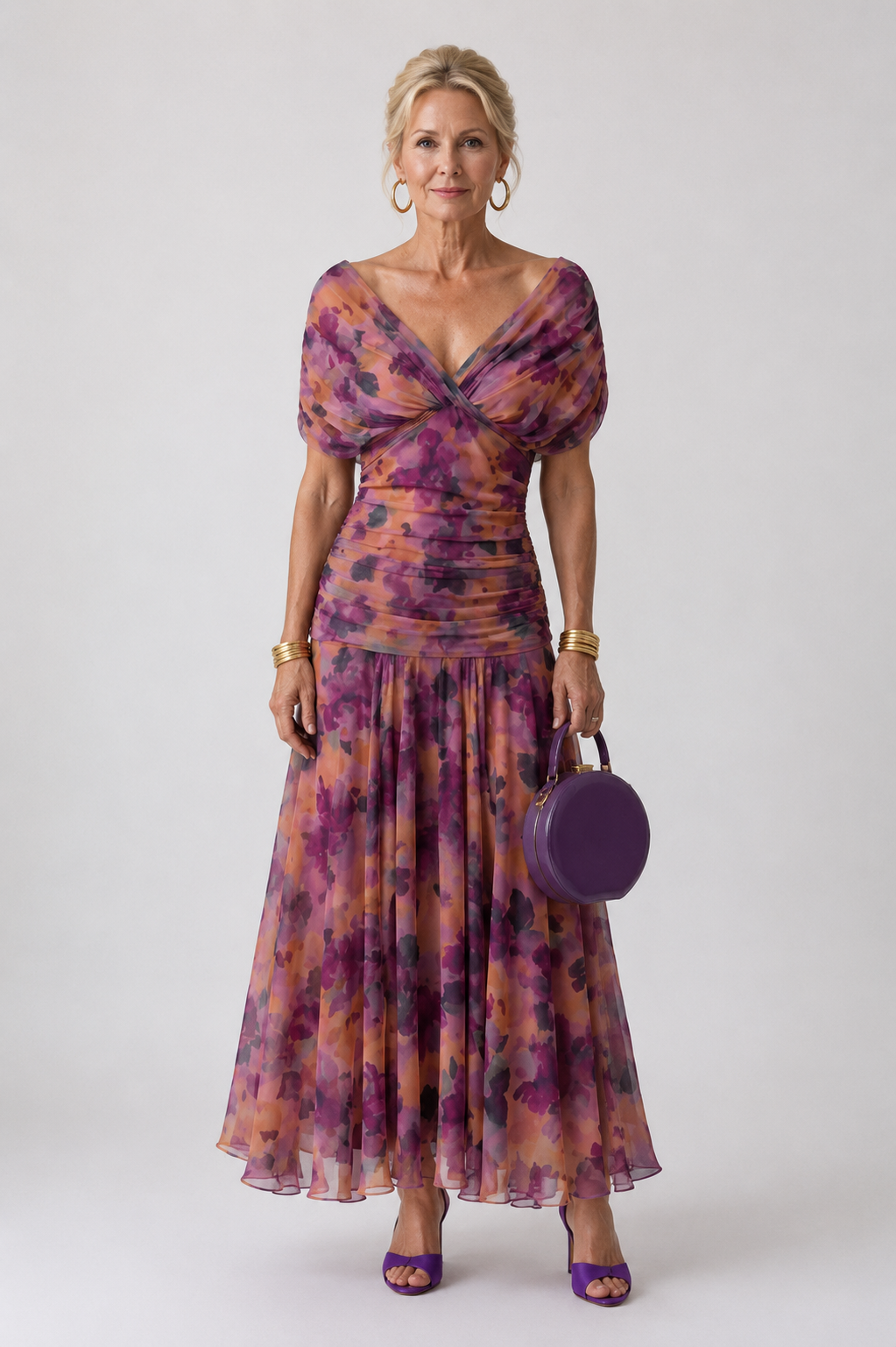 Quirine™ | Flow Midi Dress