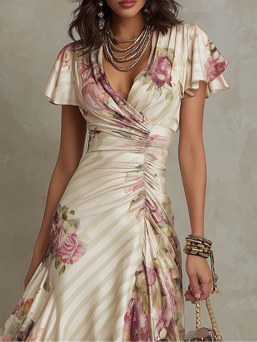 Jessa™ Elegant Midi Dress