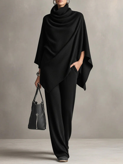 Celeste | Elegant Drape Two-Piece Set