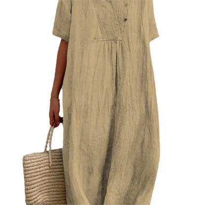 Silvana™ | Relaxed Textured Maxi Dress
