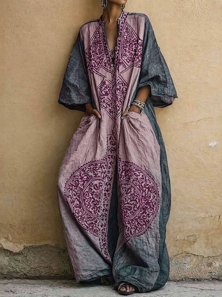 Seraphina™ | Bohemian Artisan Jumpsuit