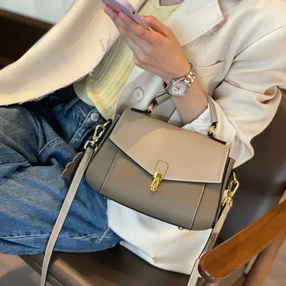 Cowhide Genuine Leather Handbag