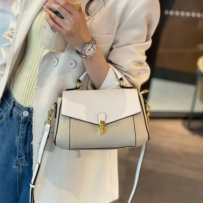 Cowhide Genuine Leather Handbag