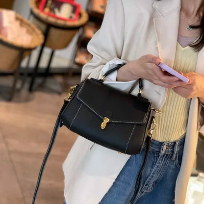 Cowhide Genuine Leather Handbag
