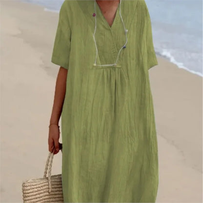 Silvana™ | Relaxed Textured Maxi Dress
