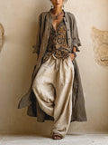 Natural 3-Piece Set | Premium Cotton and Linen Blend