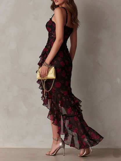 Scarlett | Ruffle Hem Dress