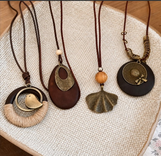 4-Piece Boho Necklace Set