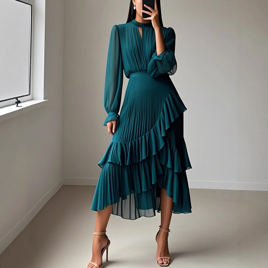 Dianna™ Pleated Midi Dress